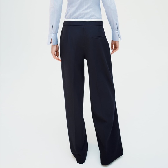 NWT Zara double waist wide leg pants - Picture 4 of 6